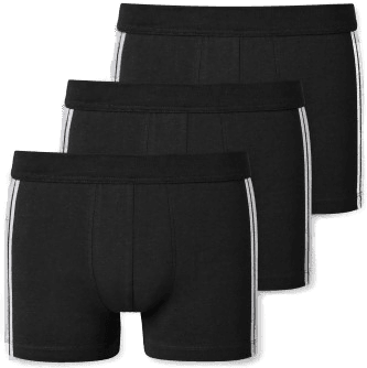 Schiesser Stretch Shorts Svart