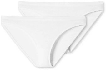 Schiesser Truser 2P Hvit