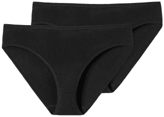 Schiesser Truser 2P Tai Svart