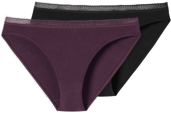 Schiesser Truser Cotton Lace Rio Slip