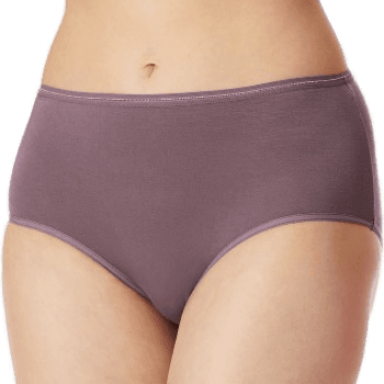 Schiesser Modal Essentials Midi Briefs 2P Lilla/Svart