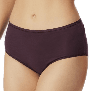 Schiesser Truser 2P Midi Lilla/Svart