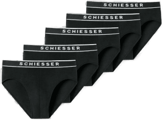 Schiesser 5P 95-5 Rio Briefs Svart