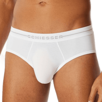 Schiesser 2P Cotton Flex Rio Briefs Hvit