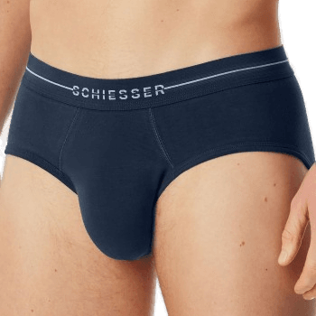 Schiesser Cotton Flex Rio Briefs Marine
