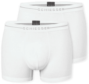 Schiesser Cotton Flex Trunks Hvit