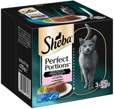 Sheba Perfect Portions Paté med laks