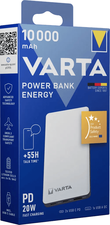 Varta Energy Powerbank 10000mAh
