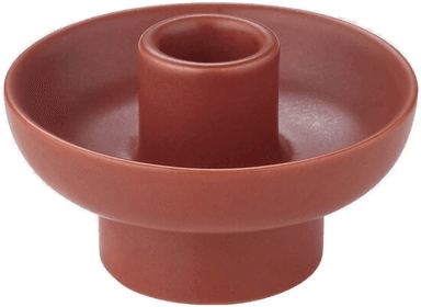 Blomus Vela lysestake 9 cm rød