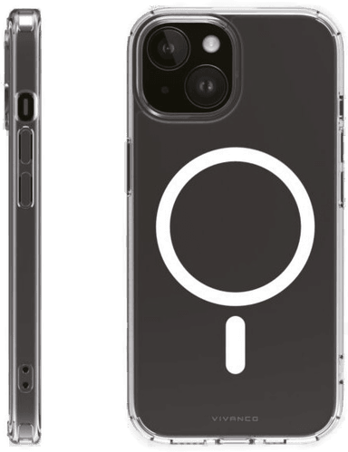 Vivanco Mag Clear Deksel til iPhone 15/14/13
