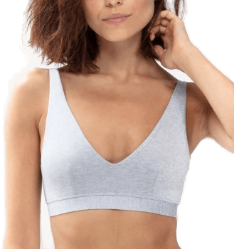 Mey Mood Triangle Bra Lysgrå