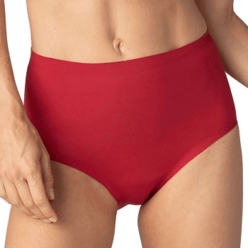 Mey Natural Second Me High Waist Pants Rød