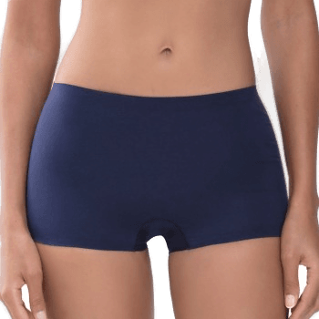 Mey Truser Natural Second Me Shorts Midnattsblå