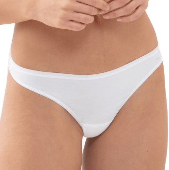 Mey Superfine Organic String Hvit