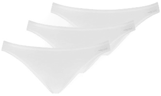 Mey Organic Cotton Pure Mini Briefs 3P Hvit
