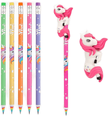 Ylvi Blyantpenner med Viskelær 5-pakning