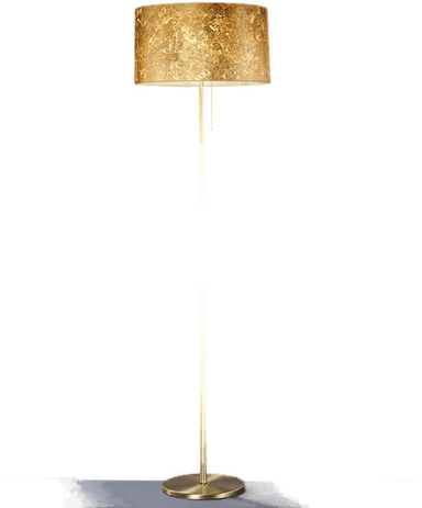 Hufnagel Gulvlampe Loop bladgull