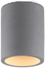 Paul Neuhaus Eton taklampe, grå, Ø 11 cm