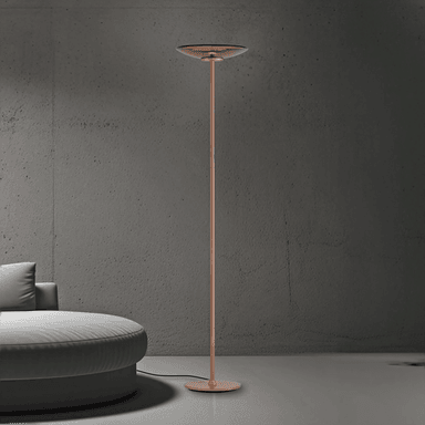 Pure LED-gulvlampe Moon bronsefarget