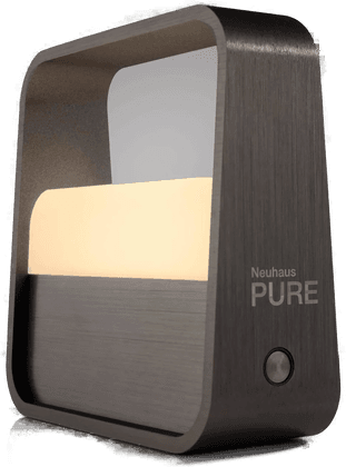 Pure Go bordlampe, grå