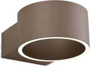 Pure LED-vegglampe Clipse Ø 15 cm