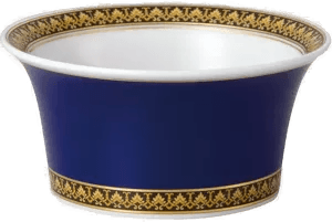 Versace Medusa Blue Dessertskål