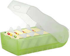 HAN Croco A7 Horisontal Grønn