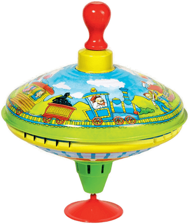 Goki Brummende topp med trehåndtak