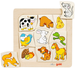 Goki Wooden Jigsaw Puzzle