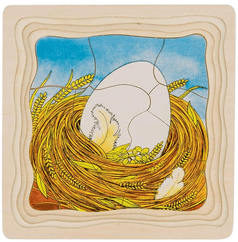 Goki Wooden Layer Puzzle