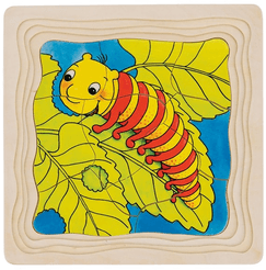 Goki Layer Puzzle - Butterfly