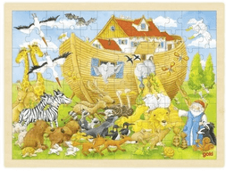 Goki Wooden Puzzle Noah's Ark