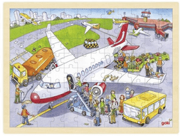 Goki Puzzle at the airport