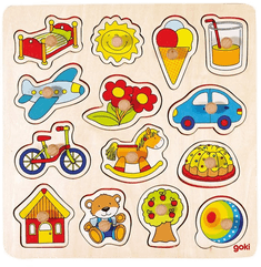 Goki Wooden Stud Puzzle