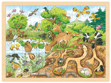 Goki Puzzle Nature 96pcs