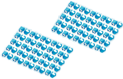 Digitus Color Clips Blue 100pcs