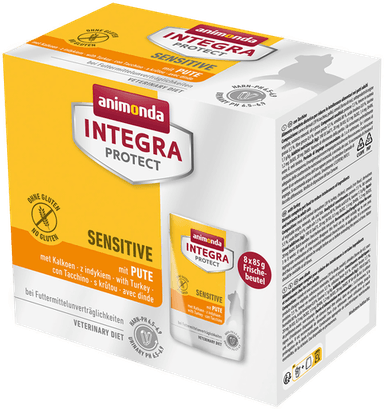 Animonda Integra Protect Adult Sensitive Kalkun 8 x 85 g