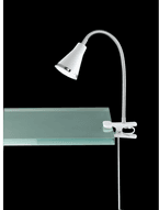 Trio Arras klypelampe, hvit