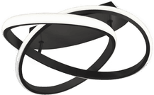 Trio Lighting Course LED plafond matt sort