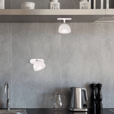 Reality Leuchten Maxima LED-bordlampe, hvit