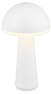 Trio Lighting Bordlampe Fungo Matt hvit