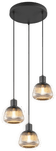 Trio Lighting Tarifa Pendel 3-delt