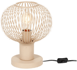 Trio Lighting Bordlampe Gila 23 cm Sand