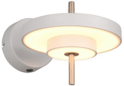 Trio Lighting Keaton Vegglampe Varm Grå