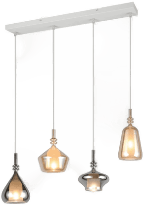 Trio Lighting Pendellampe Aldea 4 Lamper