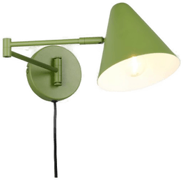 Trio Lighting Vegglampe Cosima Grønn