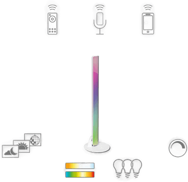 Tint LED-lyslist Talpa