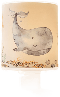 Elobra LED-bordlampe Paul Pottwal, hvit/blå