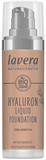 Lavera Hyaluron Liquid Foundation Cool Honey 04