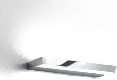 Helestra Slate LED-vegglampe, krom